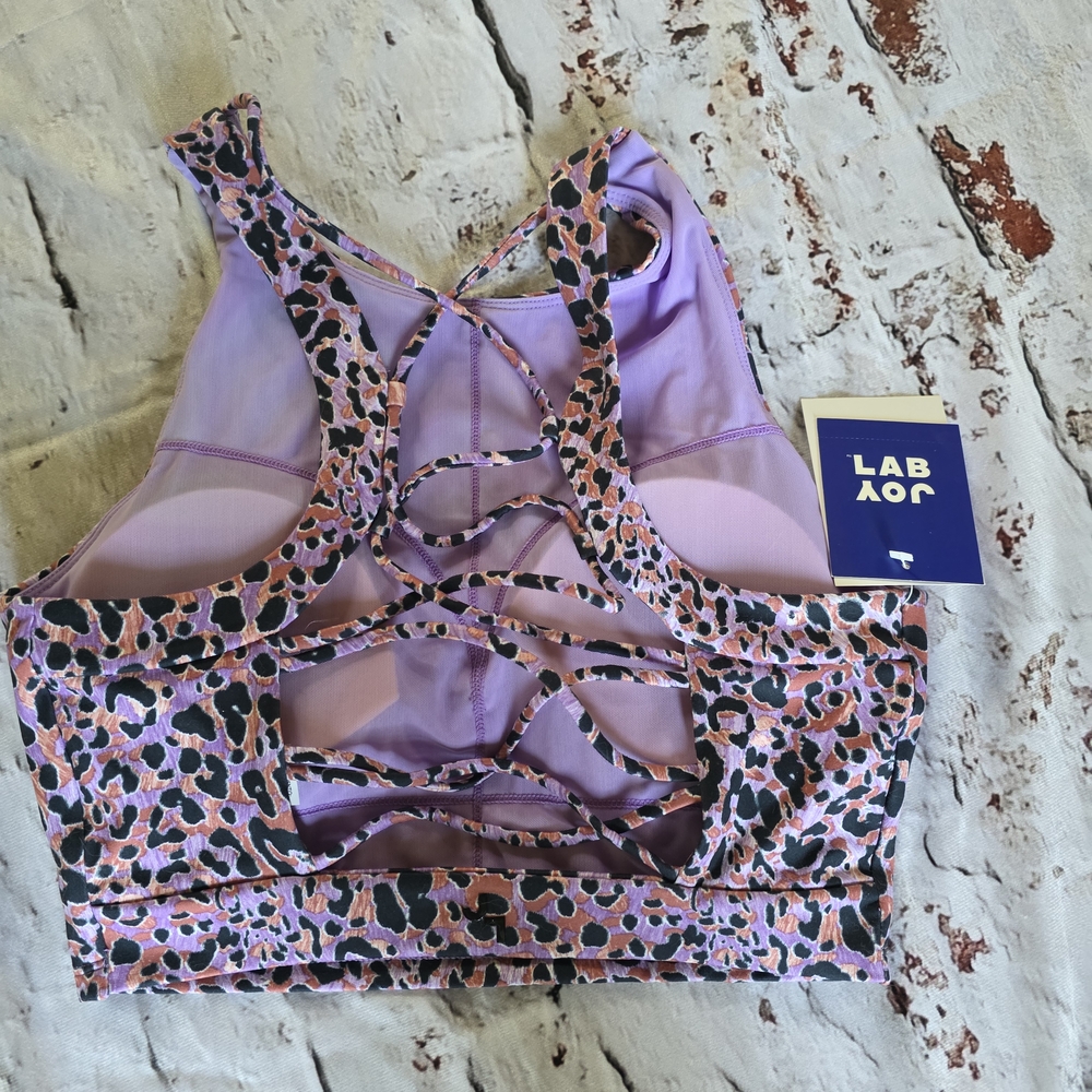 JoyLab Purple and Pink Sports Bra Intimates